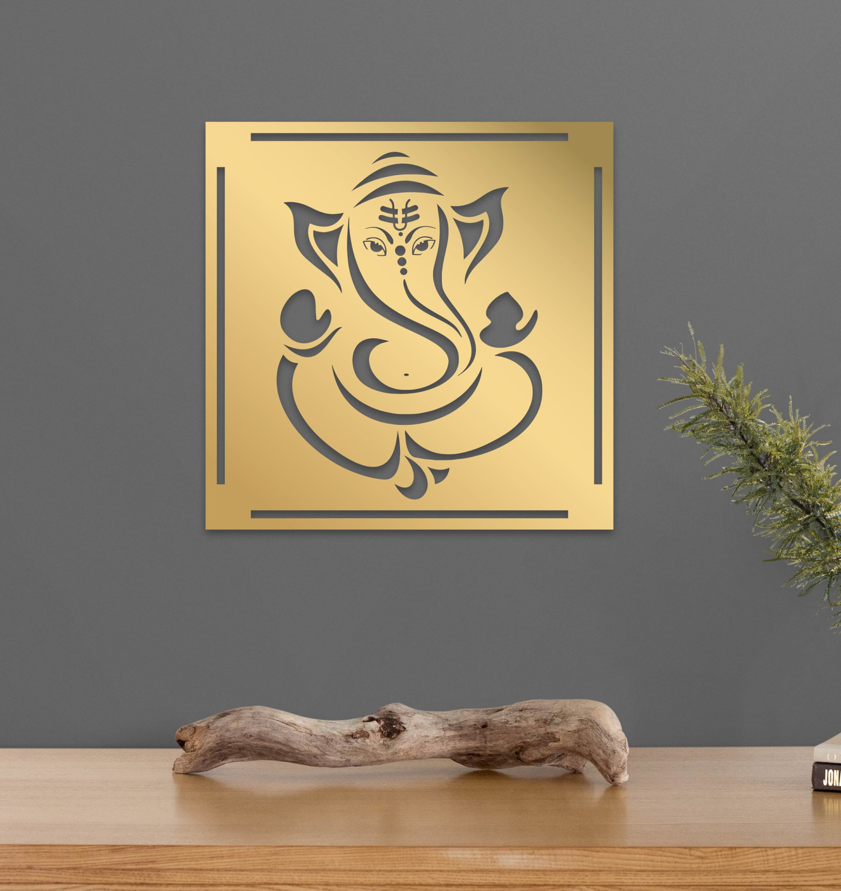 Ganesha Metal Wall Hanging outlet